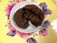 Bolachinhas de chocolate e aveia